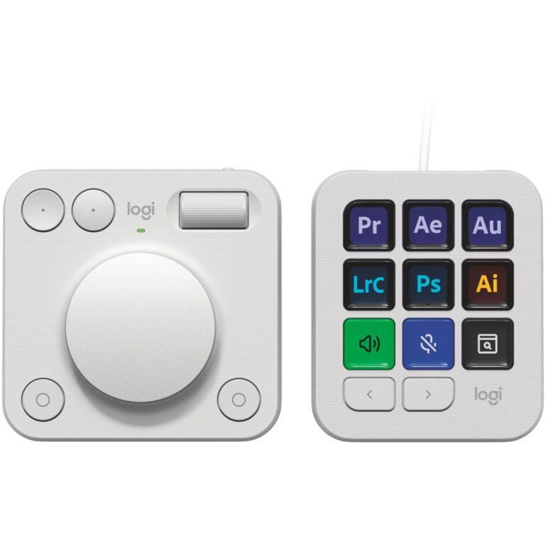 Aksesorë për Konzola Logitech MX Creative Console – Gri e hapur