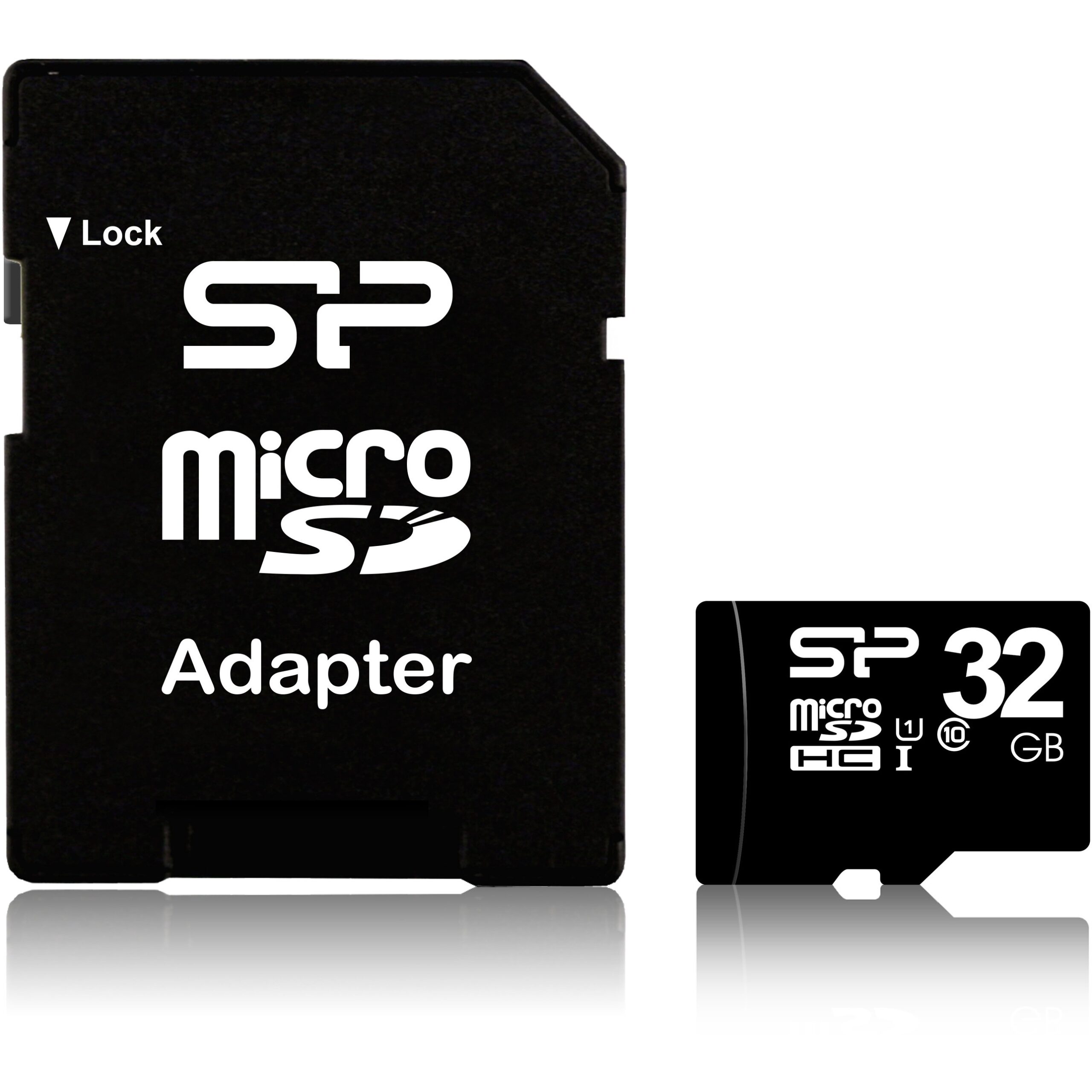 Kartë memorie SD Micro Card 32GB Silicon Power SDHC CL.10 inkl. Adapter - Figura 2