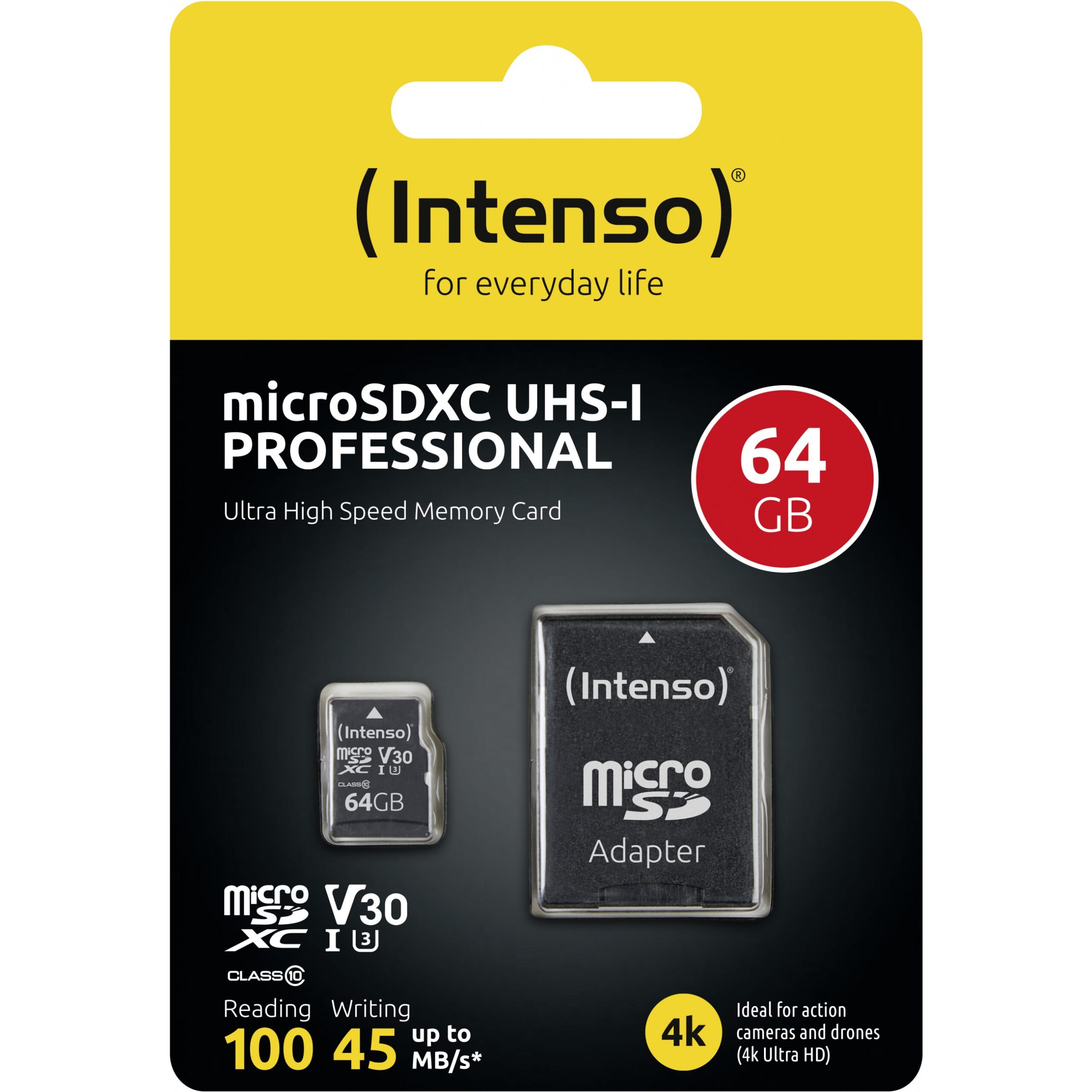 Kartë memorie SD CARD Intenso microXC Professional 64 GB - Figura 4