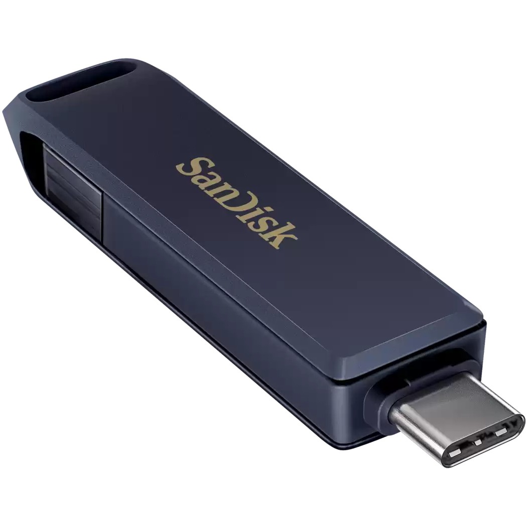 USB Flash Drive STICK SD CARD IXPAND PHONE DRIVE USB TYPE-C - Blu - Figura 2