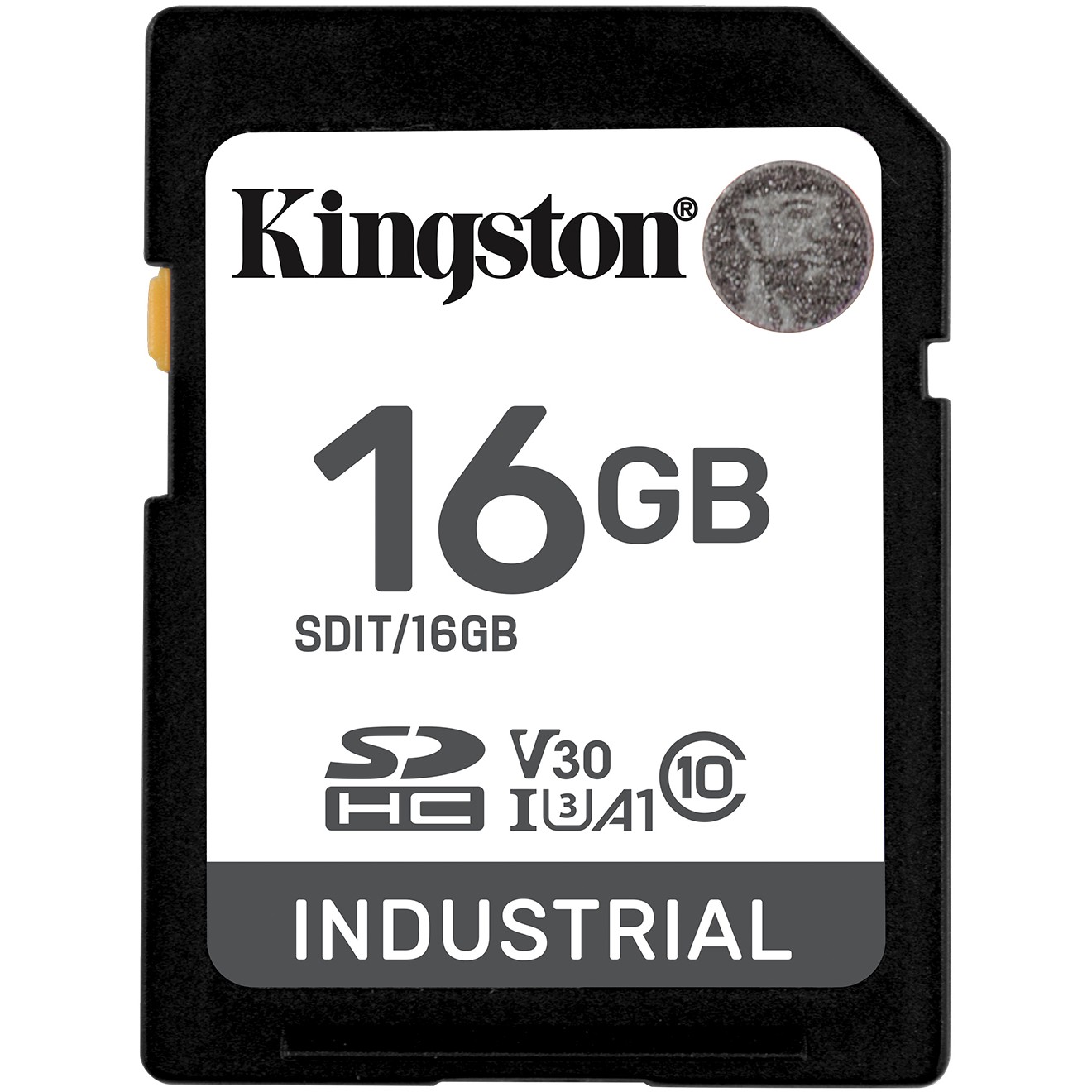 Kartë memorie SD CARD 16GB Kingston HC Industrial -40C to 85C