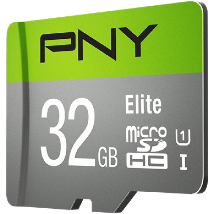 Kartë memorie SD CARD Micro HC 32GB PNY Elite Cl.10 U1 - Figura 2