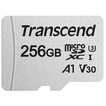 Kartë memorie SD CARD microSD 256GB Transcend SDXC USD300S-A w/Adapter - Figura 2