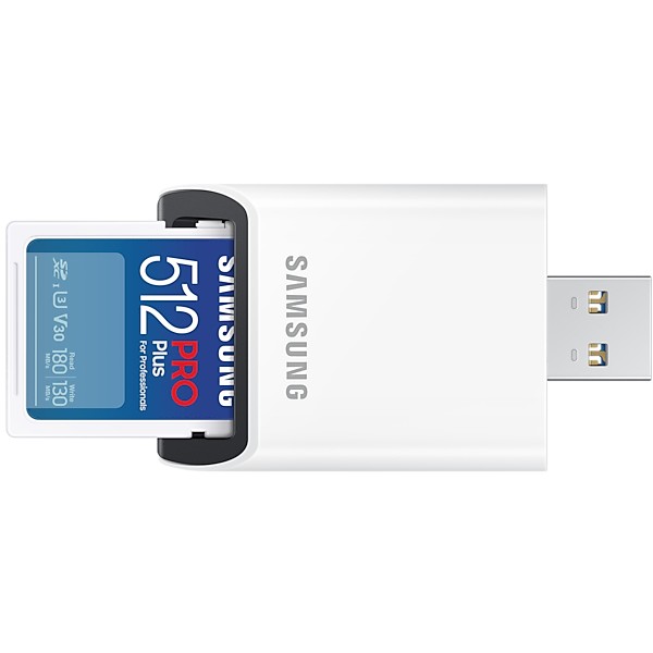 Kartë memorie SD CARD 512GB Samsung XC PRO Plus (2023)(CL10) Reader - Figura 2