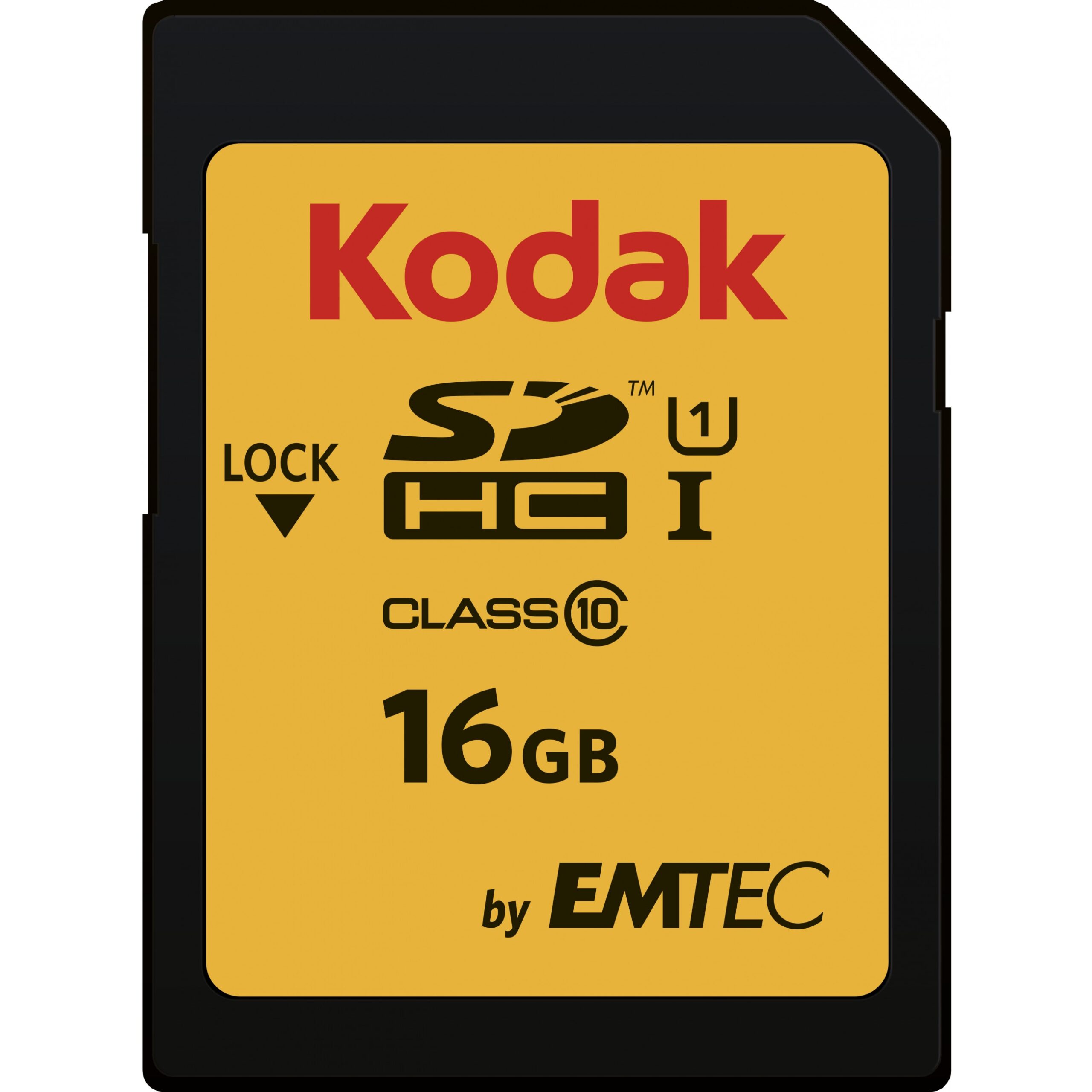 Kartë memorie SD CARD Kodak 16GB UHS-I U1 V10 Premium