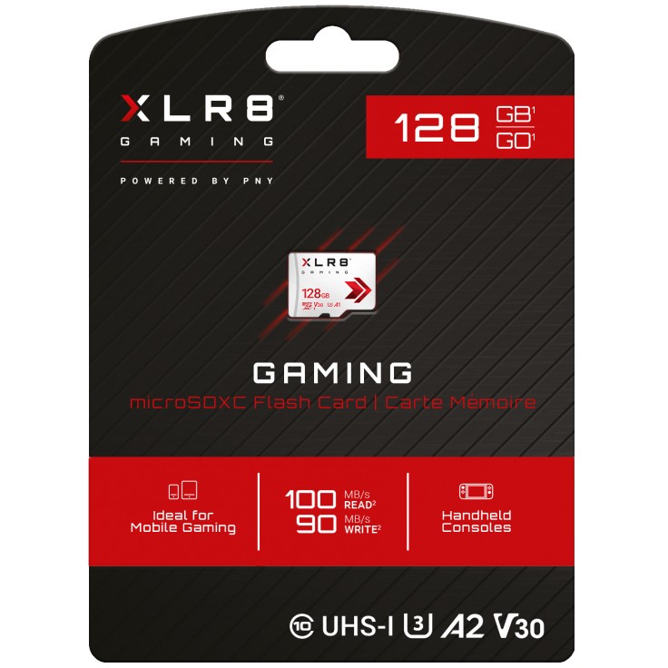 Kartë Memorie SD CARD Micro XC Card 128GB PNY XLR8 Gaming Class 10 U3 V30 retail - Figura 4