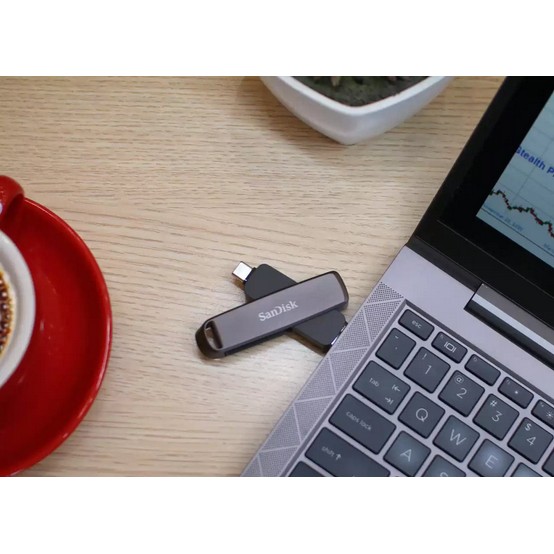 USB Flash Drive STICK SD CARD EXTREME PRO DUAL DRIVE 1TB - Gri - Figura 5