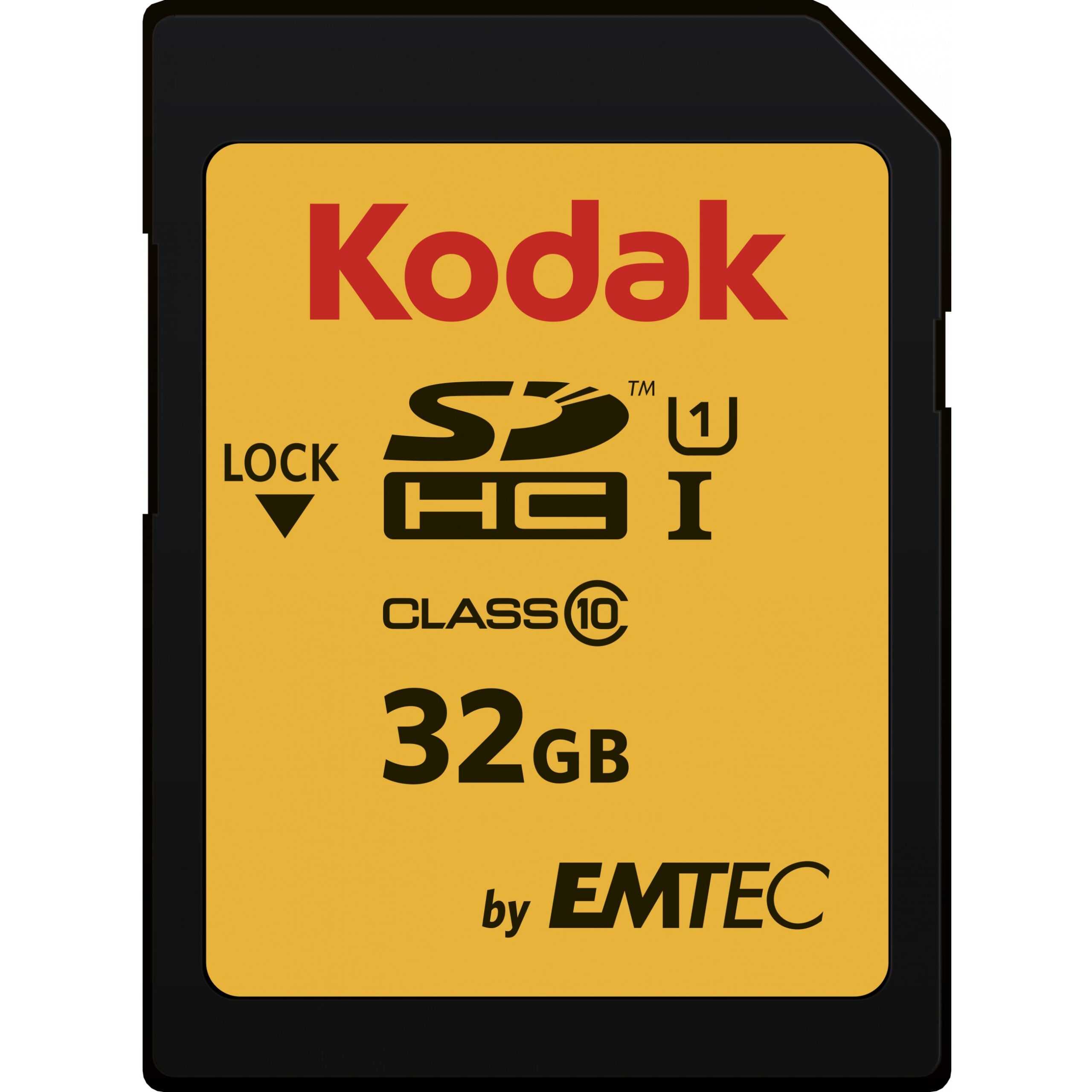 Kartë Memorie SD CARD Kodak 32GB UHS-I U1 V10 Premium
