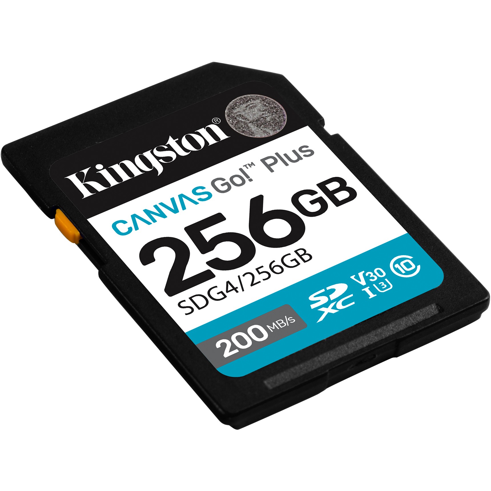 Kartë Memorie SD CARD KINGSTON 256GB XC Canvas Go Plus Gen4 200MB/s C10 UHS-I U3 V30 - Figura 2