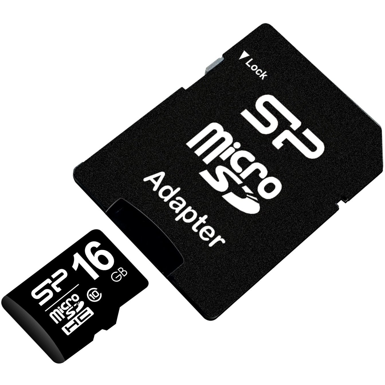 Kartë Memorie SD CARD Micro 16GB Silicon Power SDHC CL.10 inkl. Adapter - Figura 3