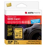 Kartë Memorie SD CARD AgfaPhoto SDXC UHS II 256GB Professional High Speed U3 V90
