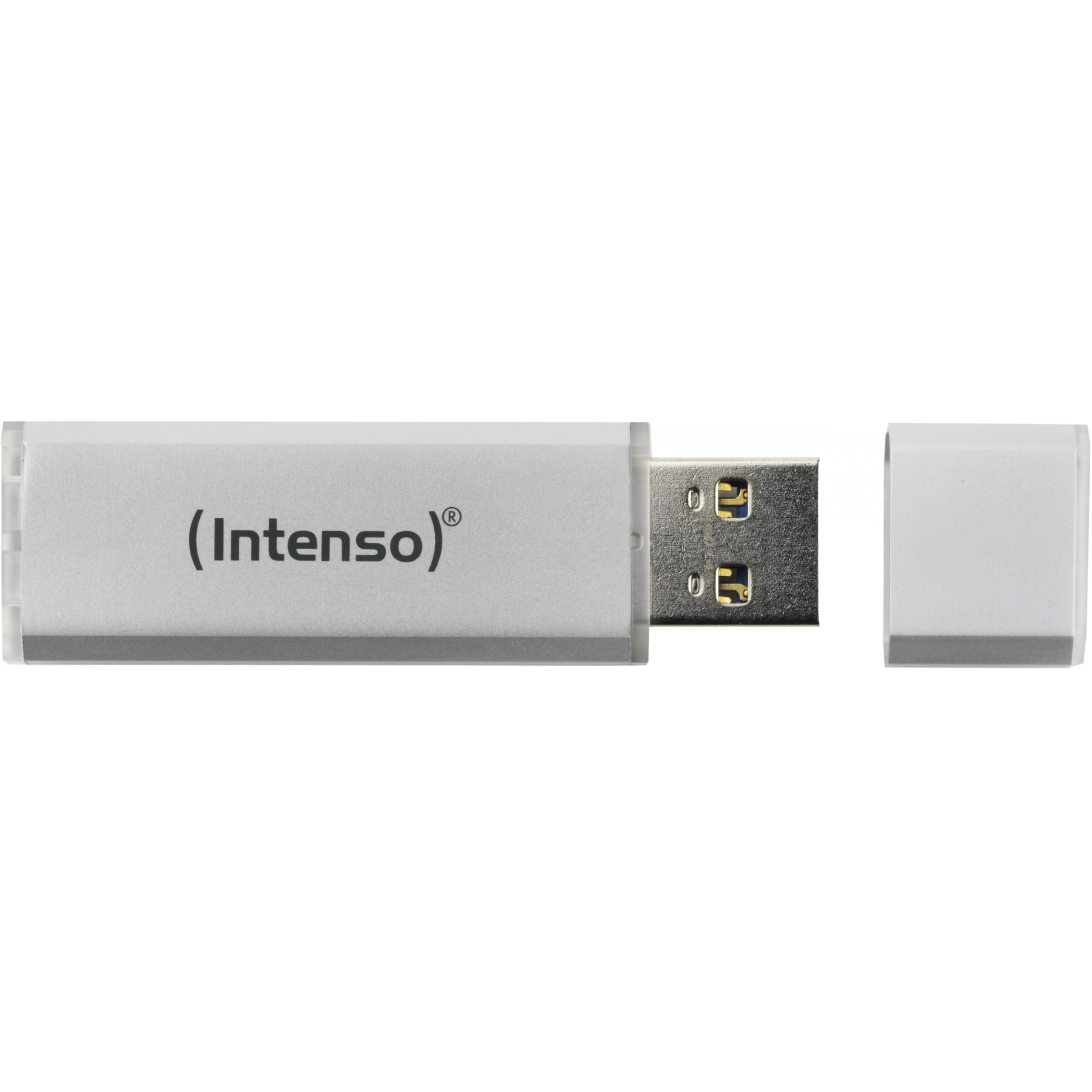 USB Flash Drive STICK Intenso 8GB 2.0 ALU Line - Silver - Figura 2