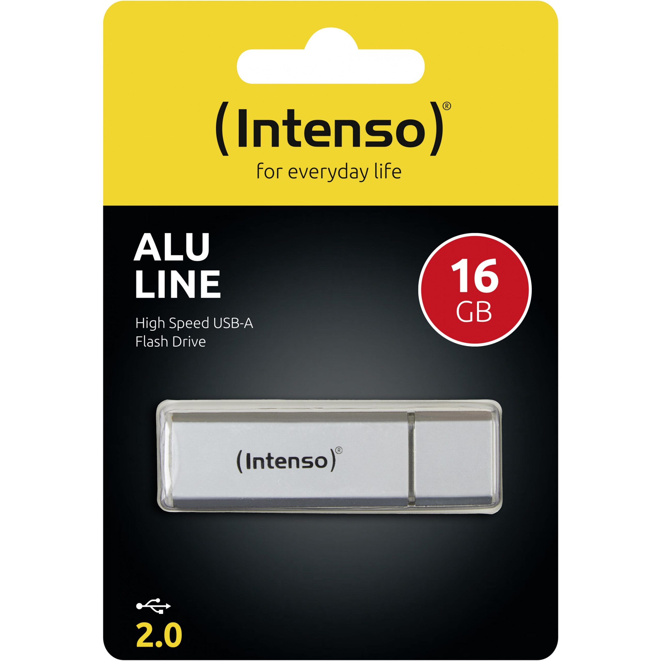 USB Flash Drive STICK Intenso Alu Line 16 GB -Silver - Figura 3