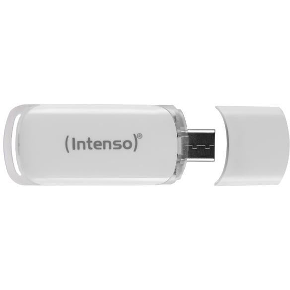 USB Flash Drive STICK Intenso Flash Line 32 GB - e bardhë