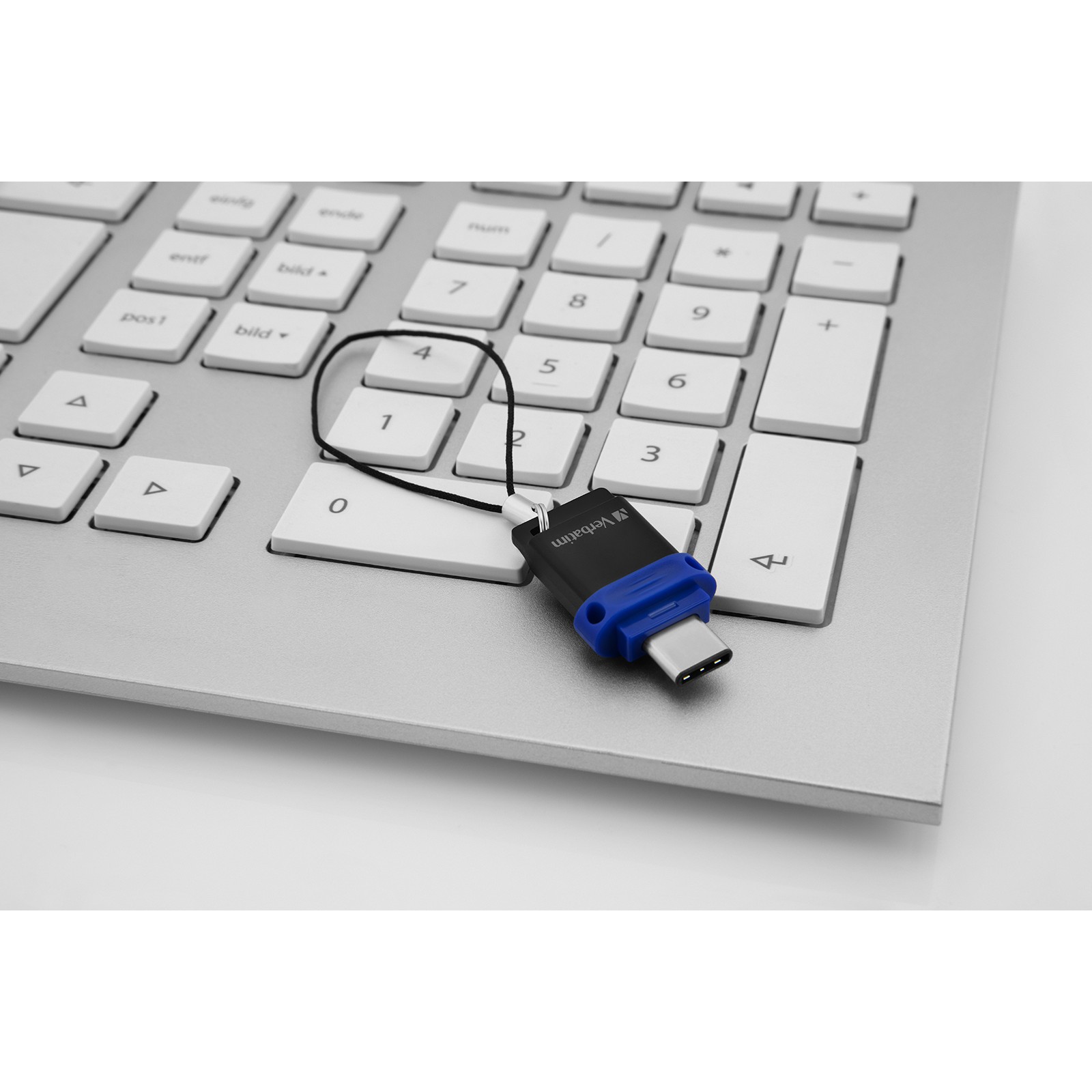 USB Flash Drive STICK 32GB Verbatim 3.0 Store'n Go Dual Drive USB TypC - e zezë - Figura 3