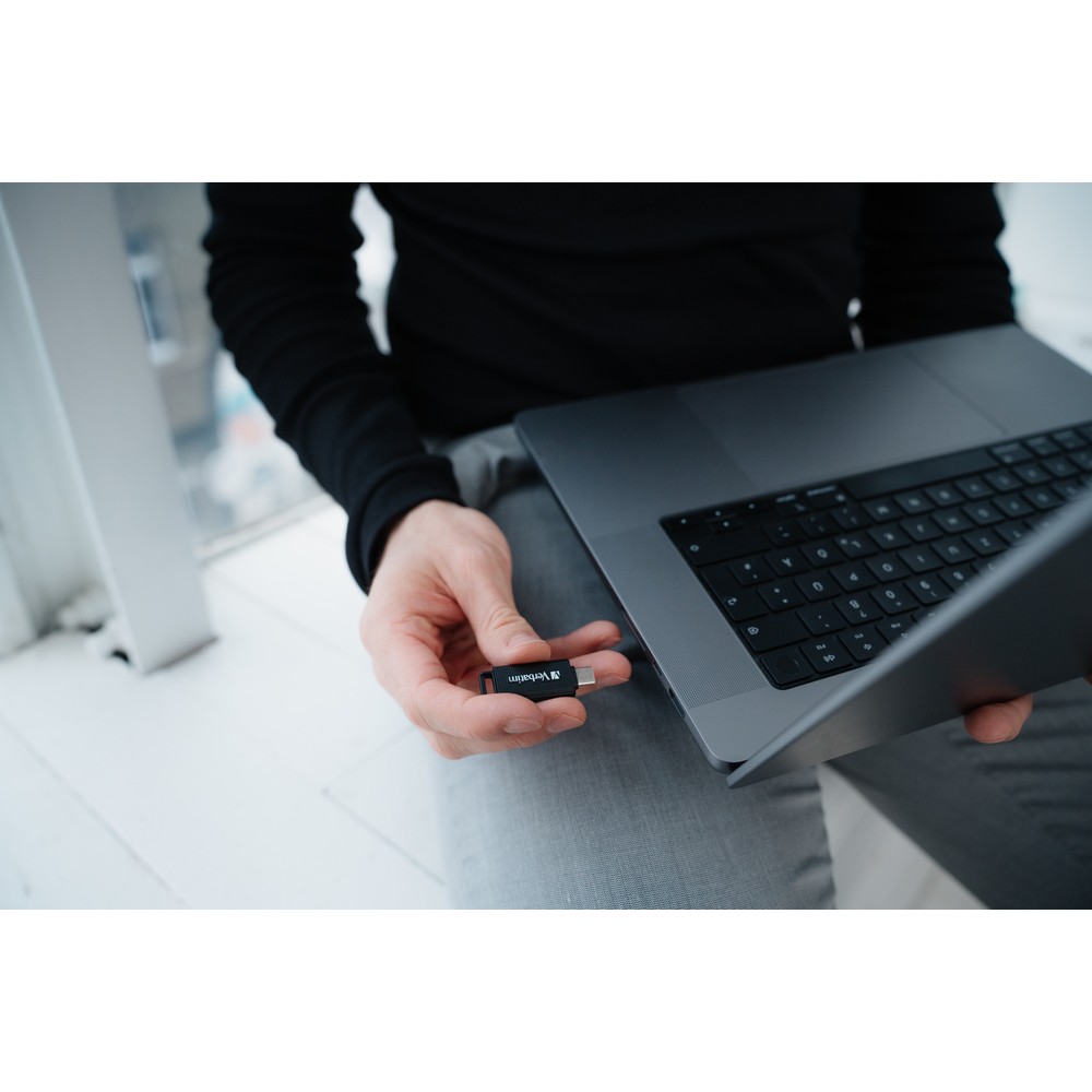 USB Flash Drive STICK 32GB Verbatim 3.2 Gen1 Store'n'Go USB-C - e zezë - Figura 4