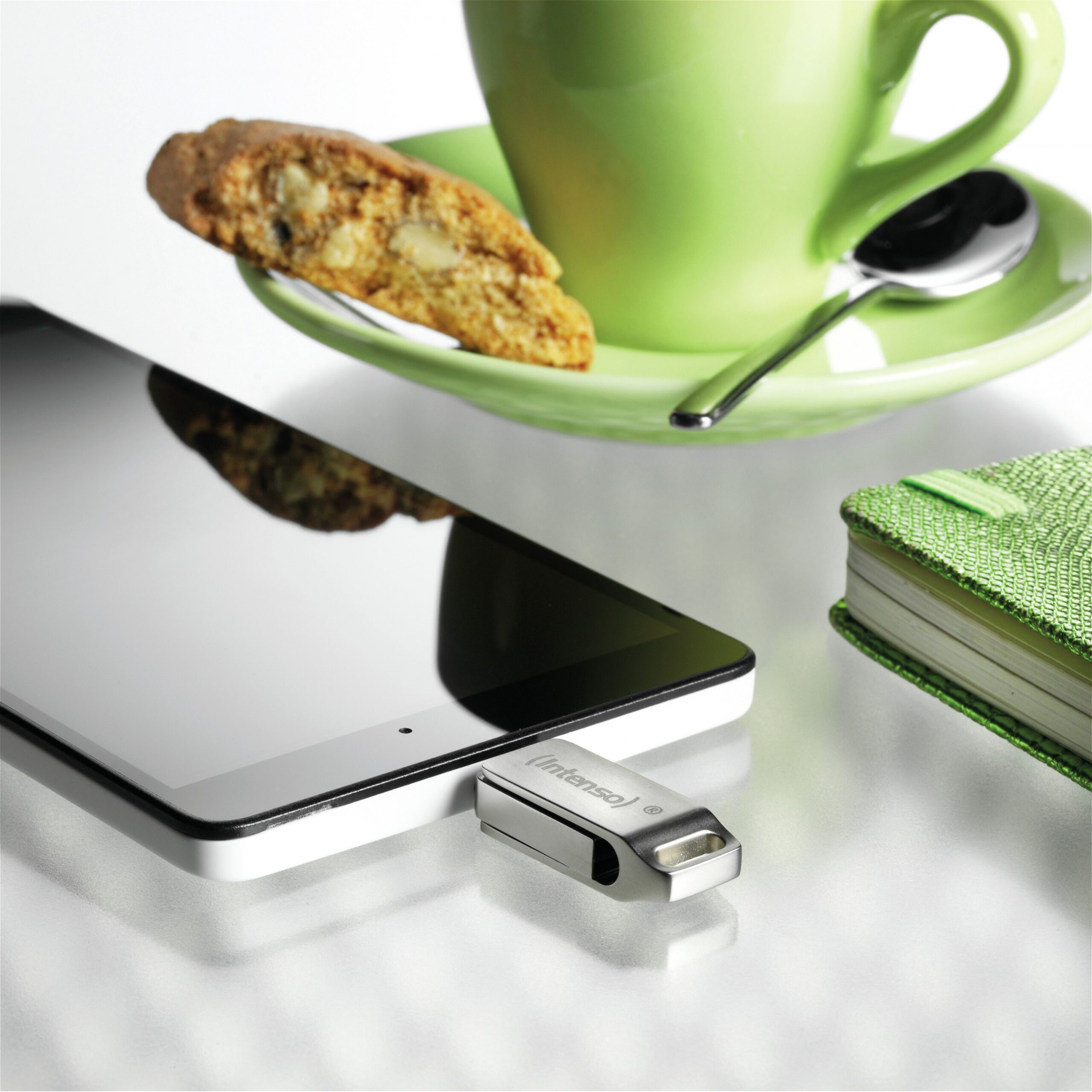 USB Flash Drive STICK Intenso cMobile Line 128GB 3.2 Type C - Silver - Figura 5
