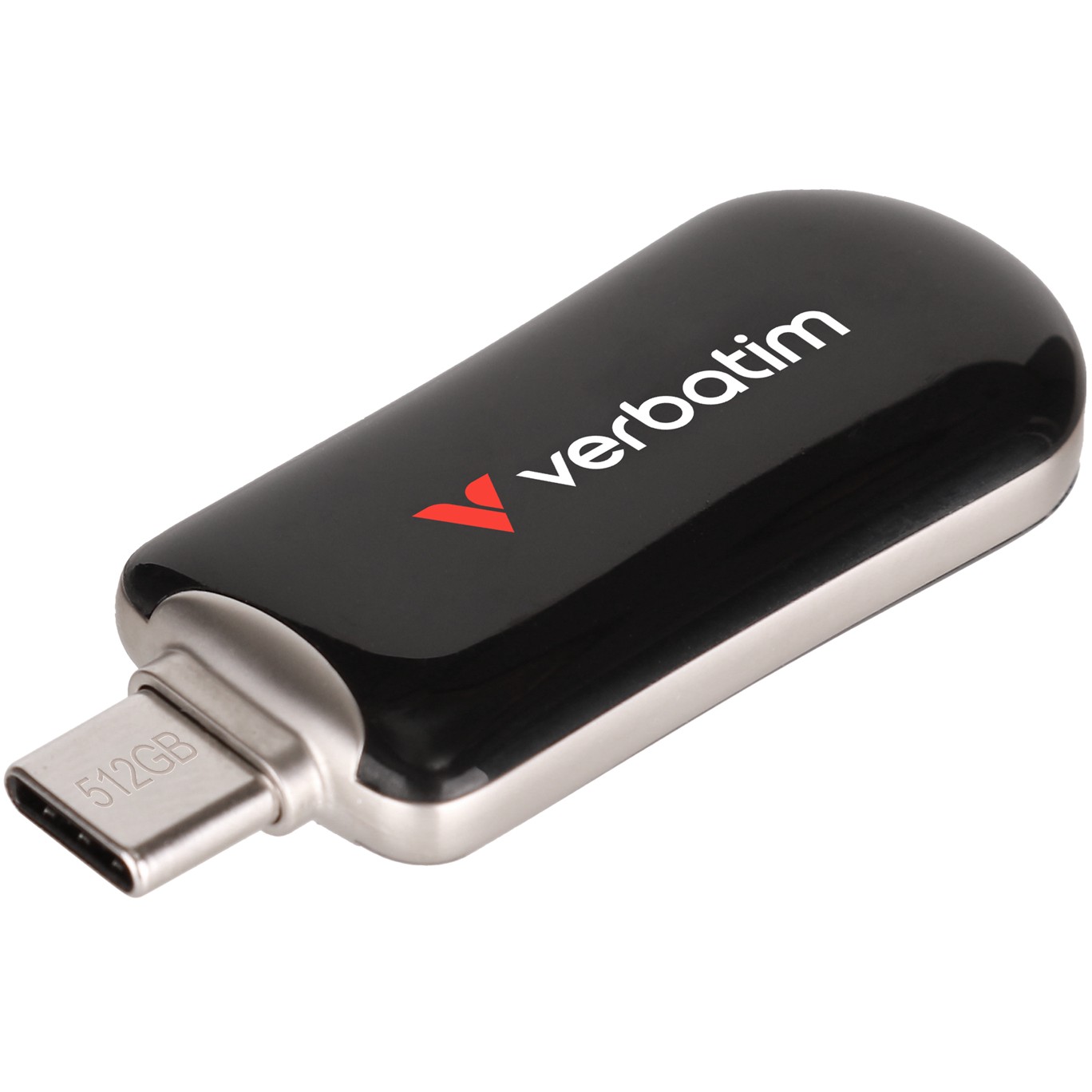 USB Flash Drive STICK Verbatim Plectra 512GB USB-C - e zezë - Figura 2