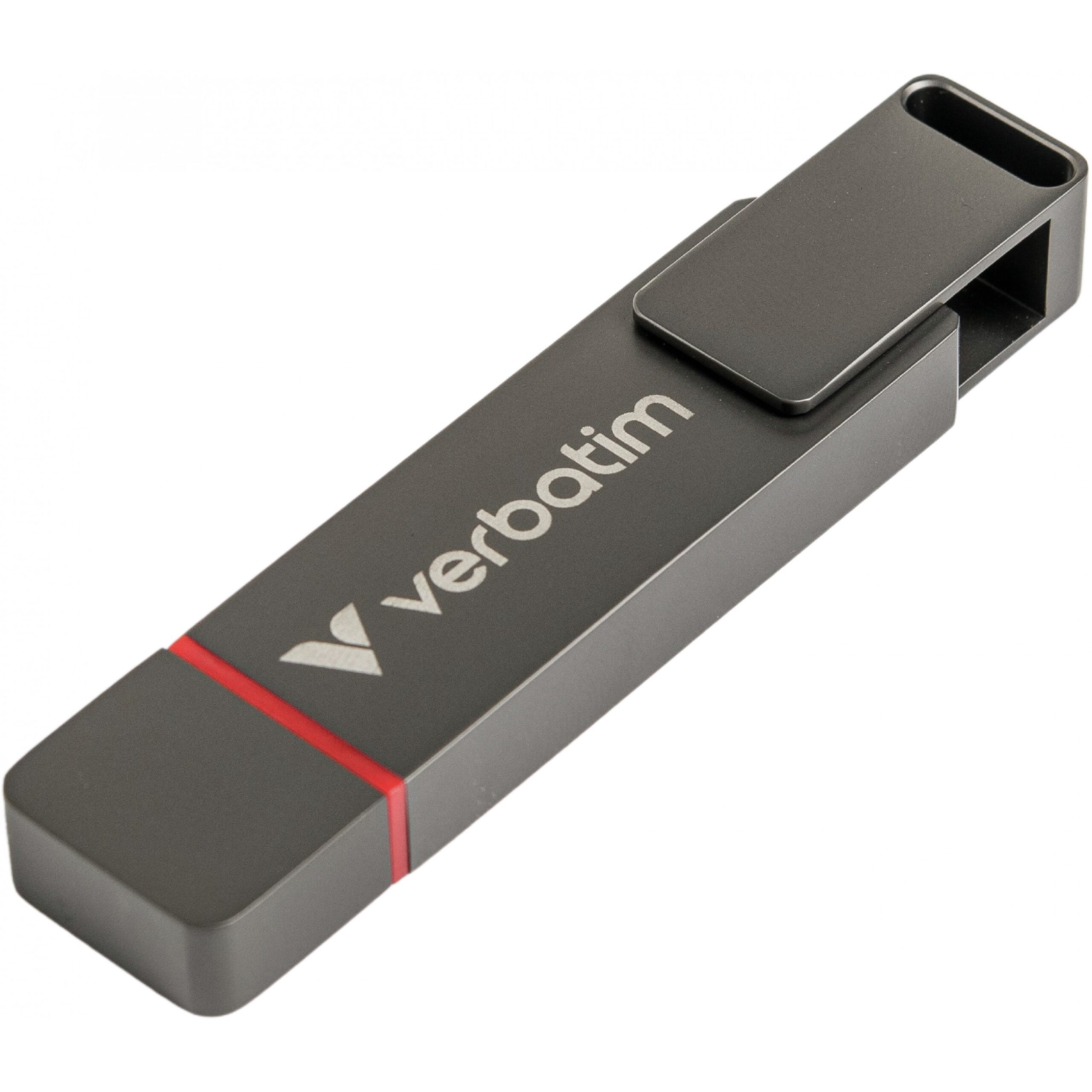 USB Flash Drive STICK Verbatim Dual QuickStick 256GB USB-A/C 3.2 Gen1 - Silver - Figura 4