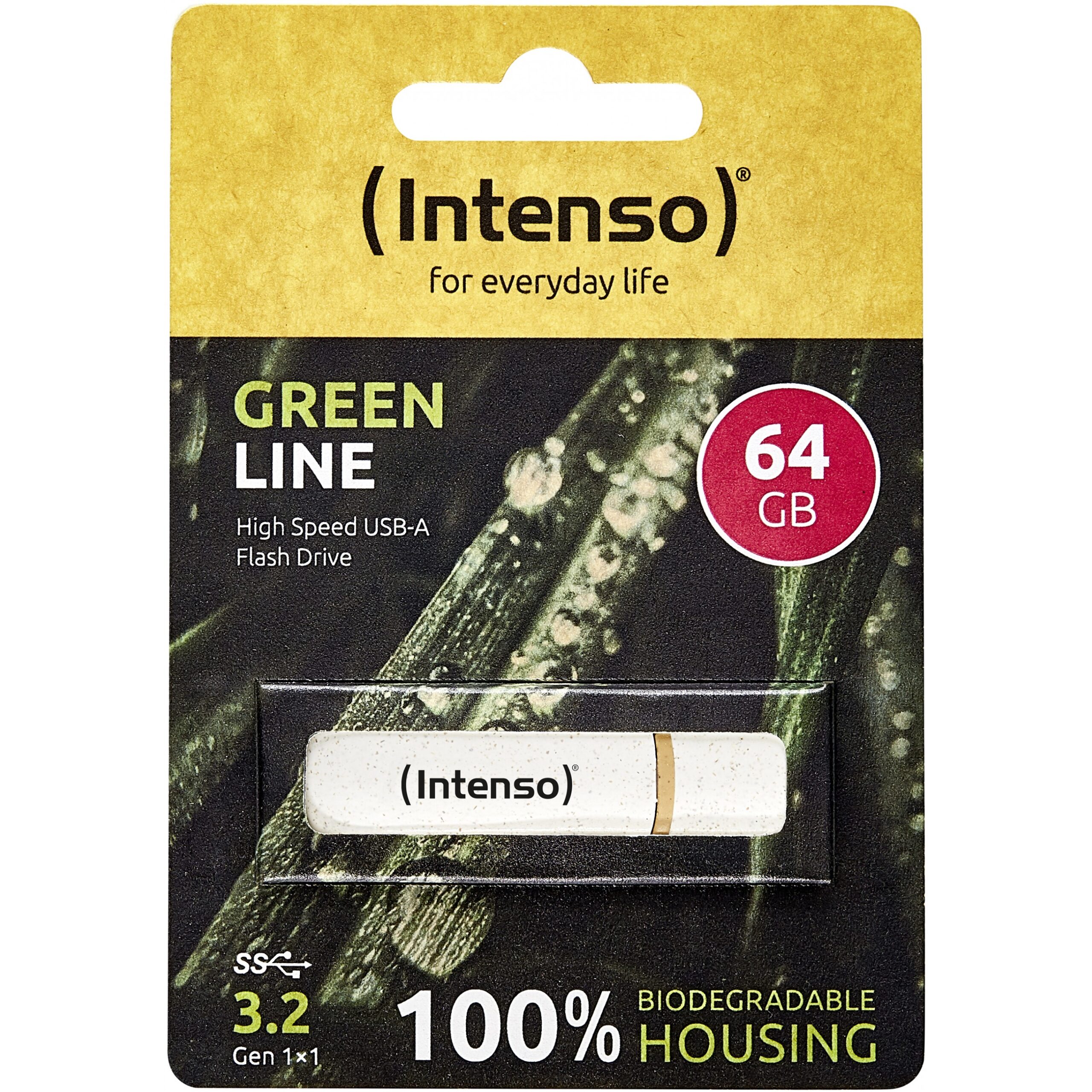 USB Flash Drive STICK Intenso Green Line 64 GB - Figura 5