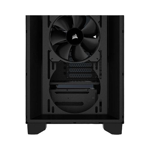Kasë Midi Corsair 3000D Tempered Glass – Zezë - Figura 2