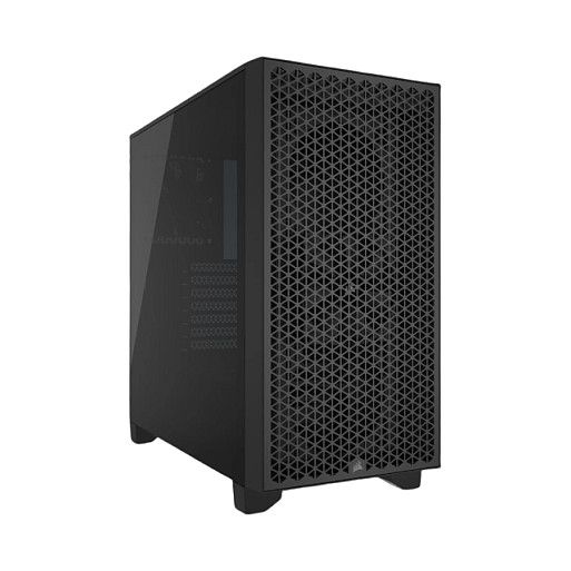 Kasë Midi Corsair 3000D Tempered Glass – Zezë