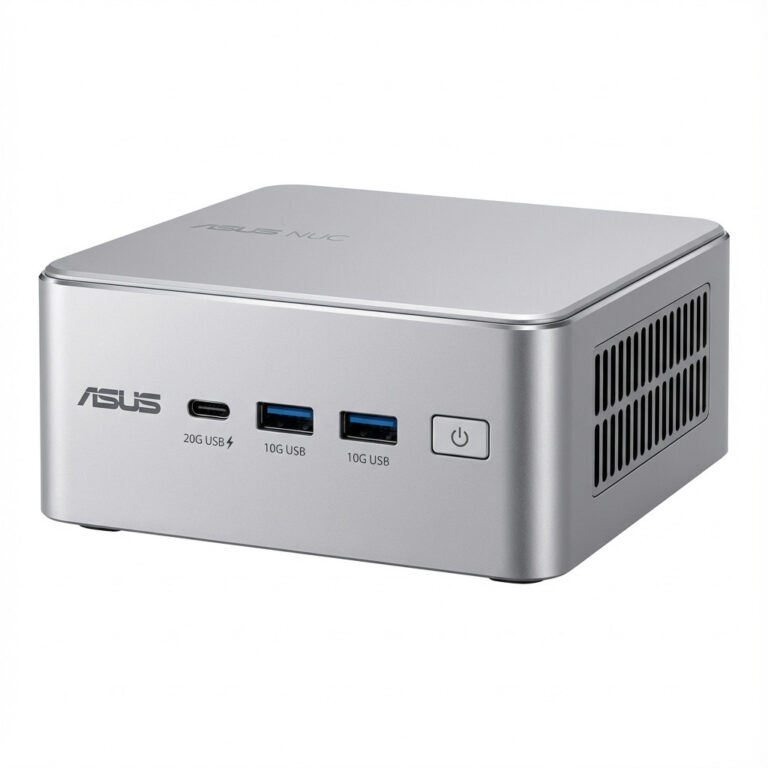 ASUS NUC 15 Pro+ Scorpion Canyon U7 (RNUC15CRSV700002) Barebone | Intel Core Ultra 7 | DDR5 | 2.5GbE | WiFi 7