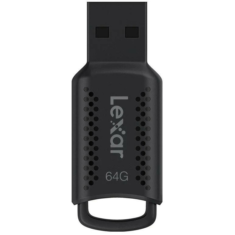 USB Flash Drive STICK Lexar JumpDrive V400 - USB 3.0 64GB - e zezë