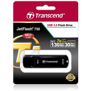 USB Flash Drive STICK 64GB Transcend JetFlash 750 USB 3.1 - e zezë (MLC) - Figura 2