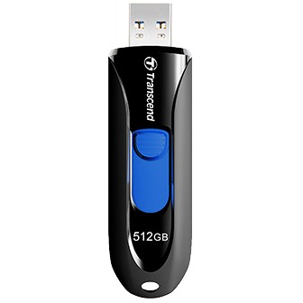 USB Flash Drive STICK 512GB Transcend JetFlash 790 USB 3.1 - e zezë