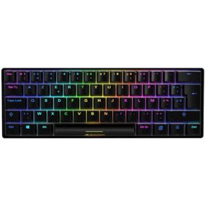 Tastierë Gaming Sharkoon SGK50 S4 Kailh Red Wired / French Layout / AZERTY - Zezë