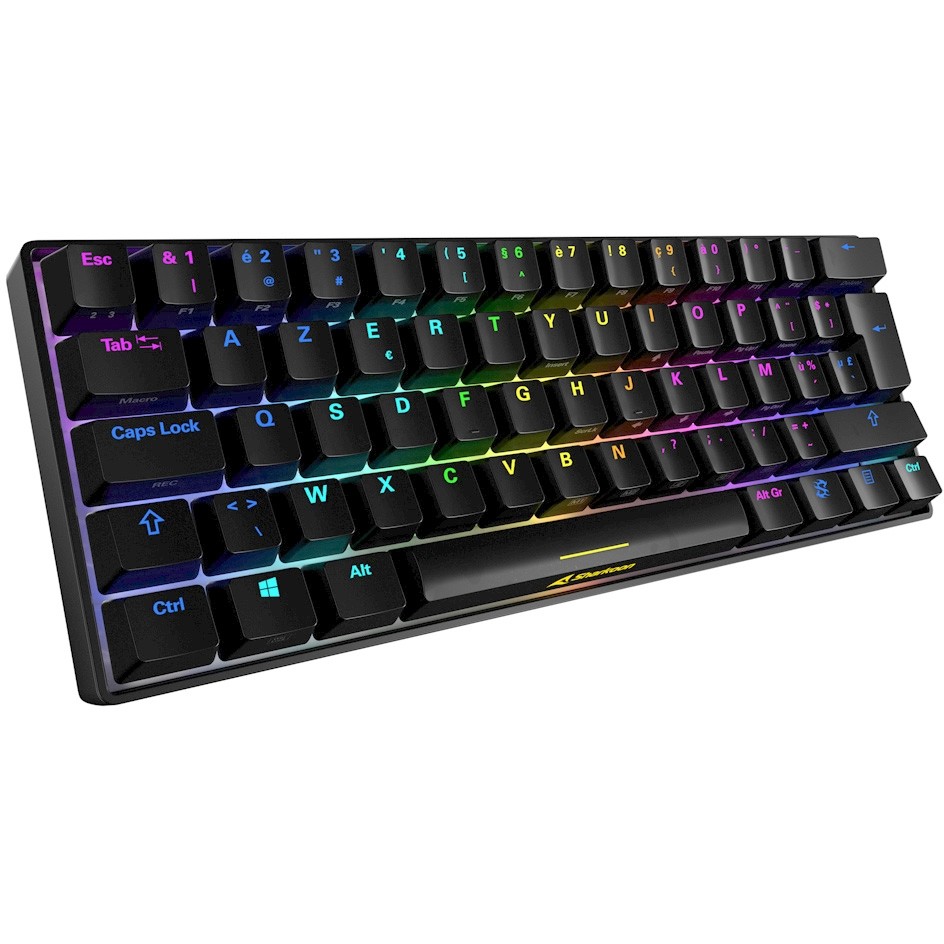 Tastierë Gaming Sharkoon SGK50 S4 Kailh Red Wired / French Layout / AZERTY - Zezë - Figura 3