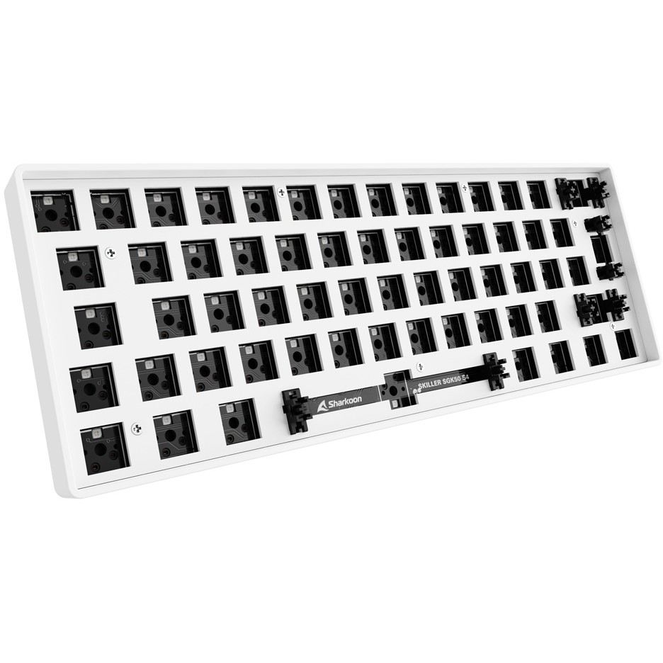 Tastierë Gaming Sharkoon SGK50 S4 Barebone / ISO layout / No keycaps / Bardhë - Figura 3