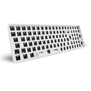 Tastierë Gaming Sharkoon SGK50 S2 Barebone Wired / No Keycaps - Bardhë