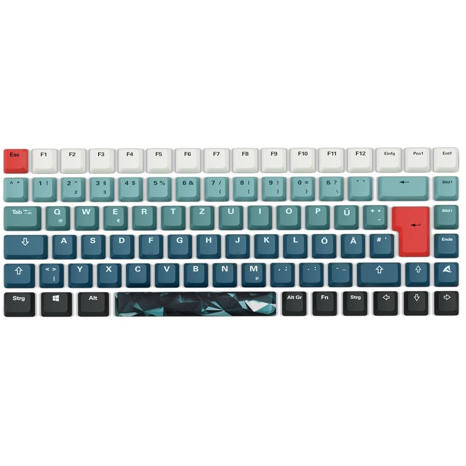 Aksesorë për tastierë Sharkoon SGK50 S3 Design Bundle D1 - Shumëngjyrësh - Figura 3