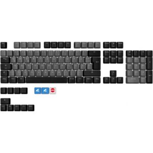 Aksesor për tastierë Sharkoon SKILLER SAC20 / DE ISO layout / 115 copë - Zezë