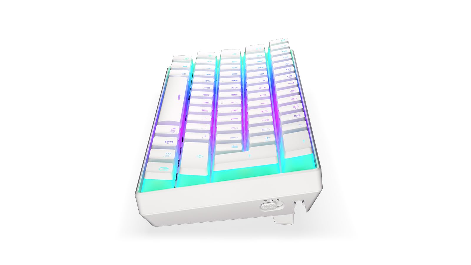 Tastierë Gaming Endorfy Thock Compact Kailh Box Red / Wireless & Wired / German Language - Bardhë - Figura 3
