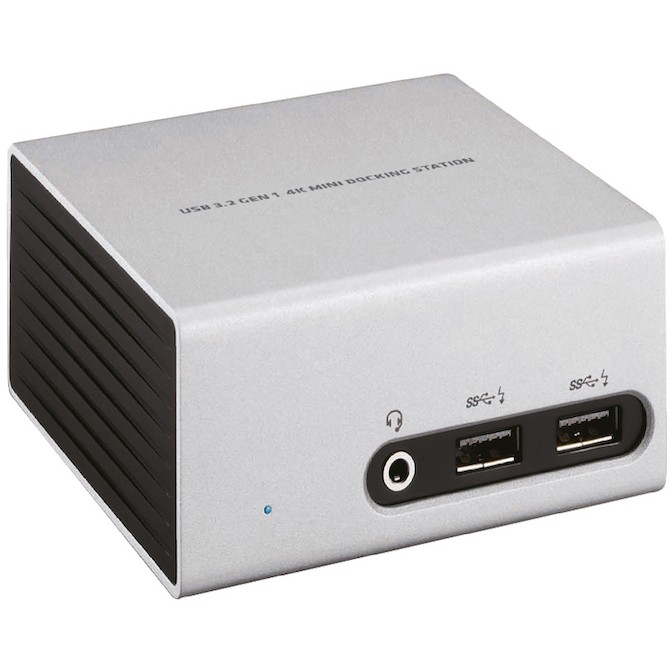 Docking Station Mini Club3D USB 3.0 / 4x USB 3.0 / HDMI / DVI / LAN / 4K - Argjend