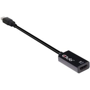 Adapter Club3D / Mini DisplayPort Plug → HDMI 2.0b Plug / Aktiv / HDR / 4K / 60Hz  - Zezë