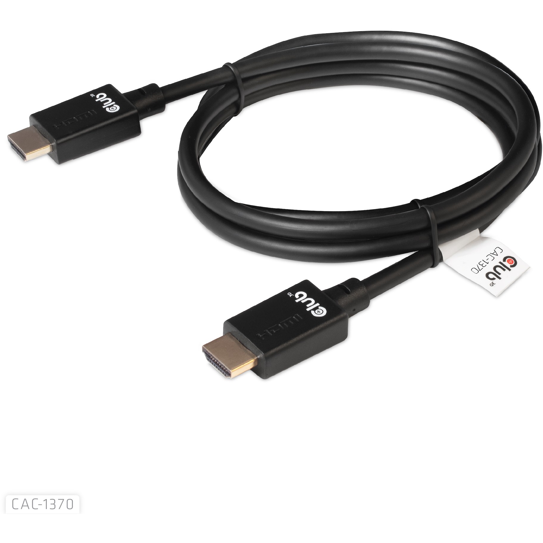 Kabllo HDMI Club3D / HDMI-A Plug → HDMI-A Plug / Version 2.1 / Ultra High Speed / 10K HDR / 1.5m - Zezë - Figura 5