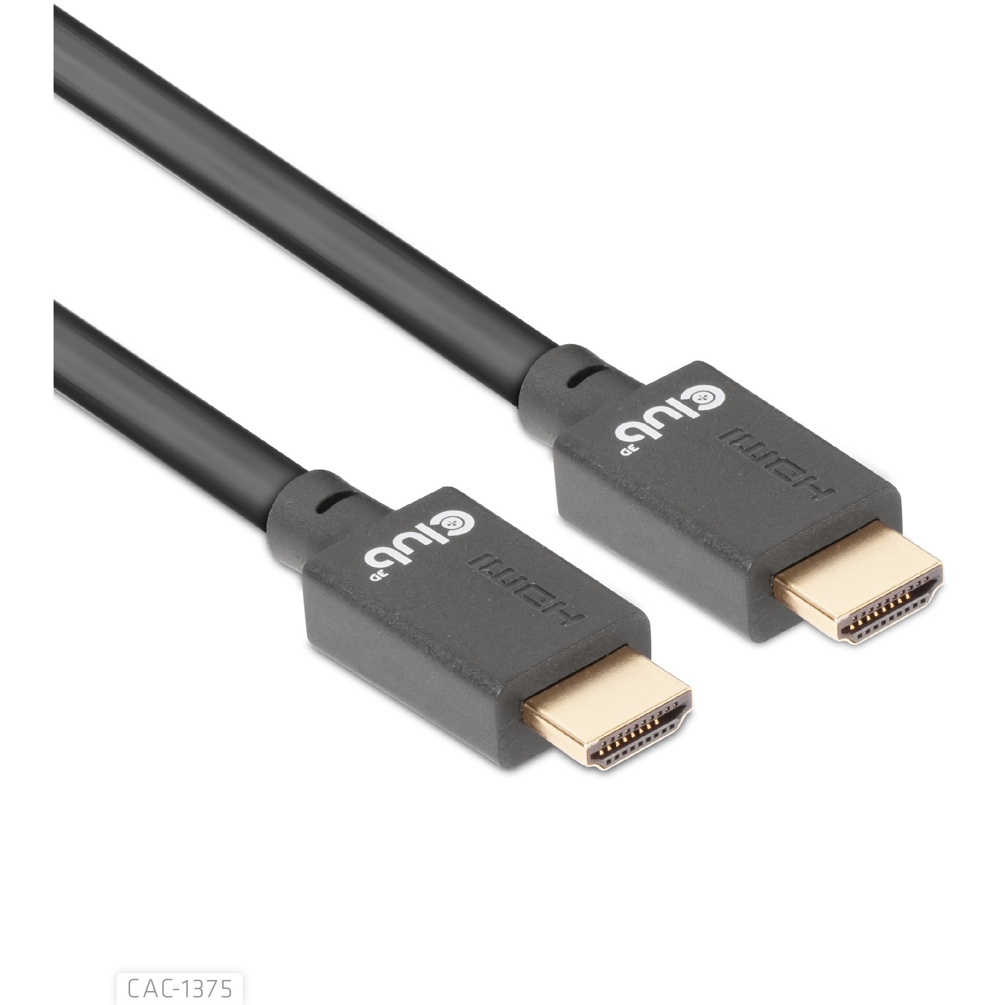 Kabllo HDMI Club3D / HDMI-A Plug → HDMI-A Plug / Version 2.1 / Ultra High Speed / 10K HDR / 5.0m - Zezë - Figura 4