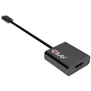 Adapter USB Club3D 3.1 Type C HDMI 2.0 UHD HDR / Active / St/Bu