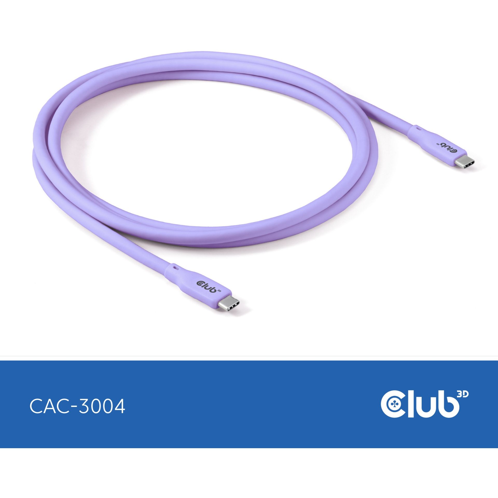 Club3D Lifestyle Kabllo USB‑C / PD 240W / 20 Gbps / 2.0m / St–St - Vjollcë - Figura 2
