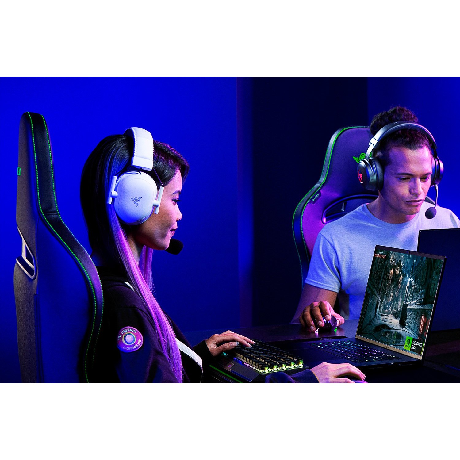 Kufje Gaming Razer BlackShark V2 Pro 2023 – Bluetooth / 2.4 GHz – Bardhë - Figura 5