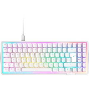 Tastierë Gaming NZXT Function Elite MiniTKL NZXT Swift Wired / German Language - Bardhë