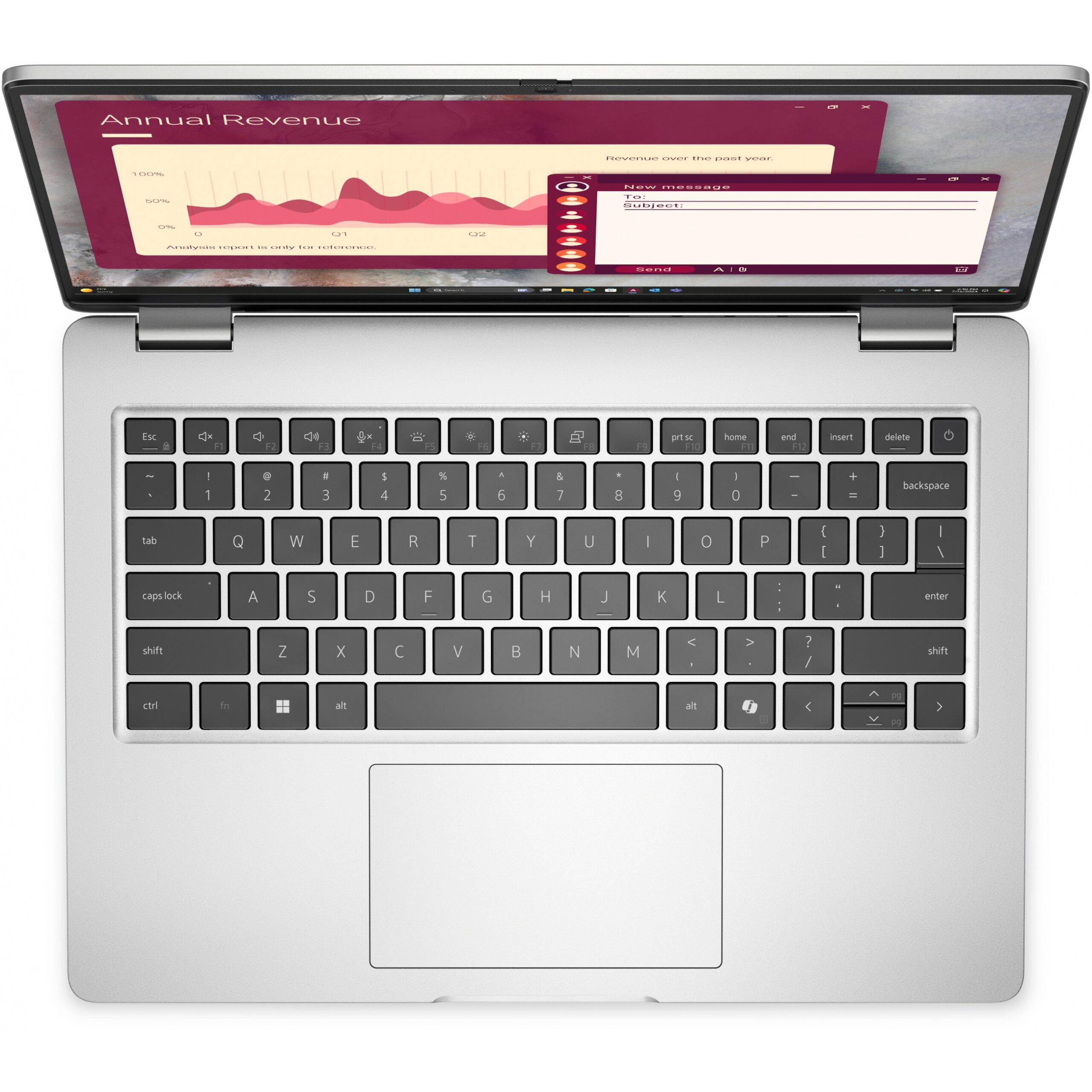 Laptop për punë Dell Pro 14 PC14250 / Ultra 7-255U / 16GB DDR5 / 512GB / 14" Full HD+ IPS / Intel Graphics / DE - Argjendi - Figura 4