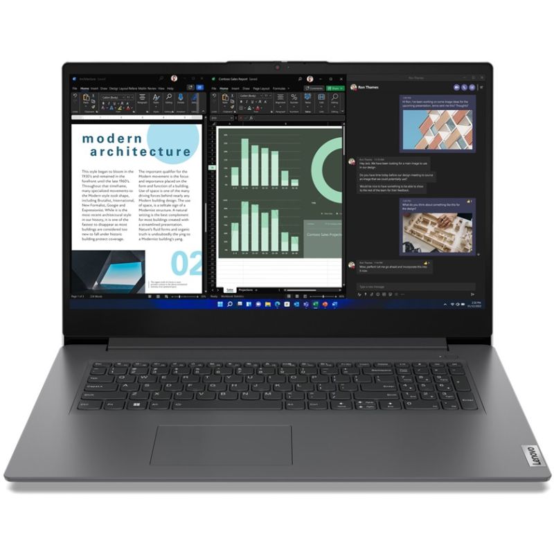 Laptop Lenovo V17 G4 / i7-13620H / 16GB DDR4 / 512GB / 17.3" Full HD IPS / Intel UHD Graphics / DE / Gri