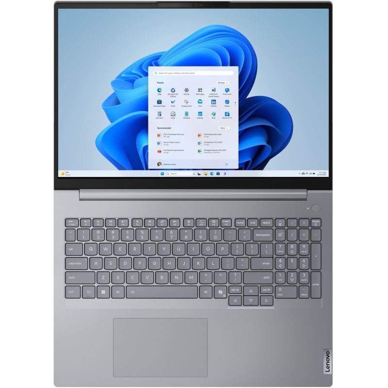 Laptop Lenovo ThinkBook 16 G8 / Ultra 5 225U / 32GB DDR5 / 512GB / 16" WUXGA IPS / Intel Graphics / DE / Hiri - Figura 6