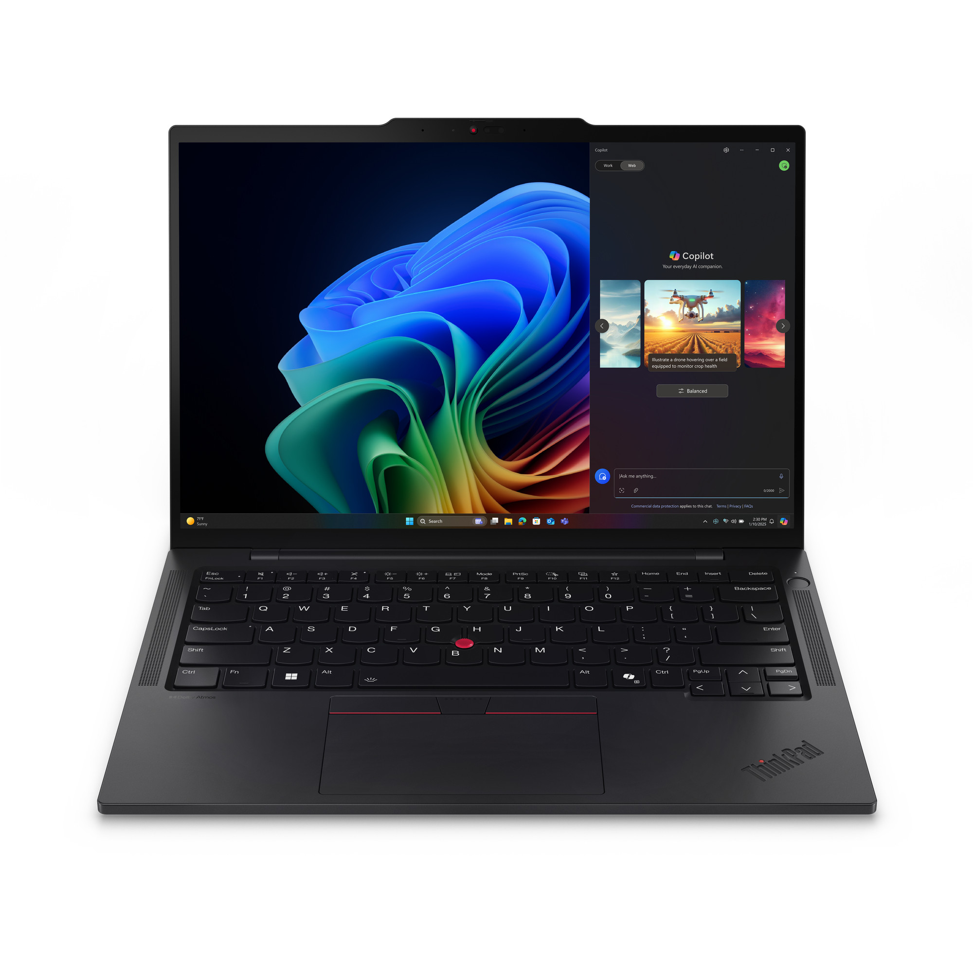 Laptop Lenovo ThinkPad T14s G6 / Ultra7-255U / 32GB LPDDR5 / 1TB / 14" WUXGA IPS / Intel Graphics / DE - Zezë