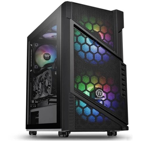 Kasë Thermaltake Commander C31 TG ARGB Mid Tower – Zezë - Figura 2